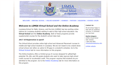 Desktop Screenshot of faculty.lsmsa.edu
