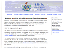 Tablet Screenshot of faculty.lsmsa.edu